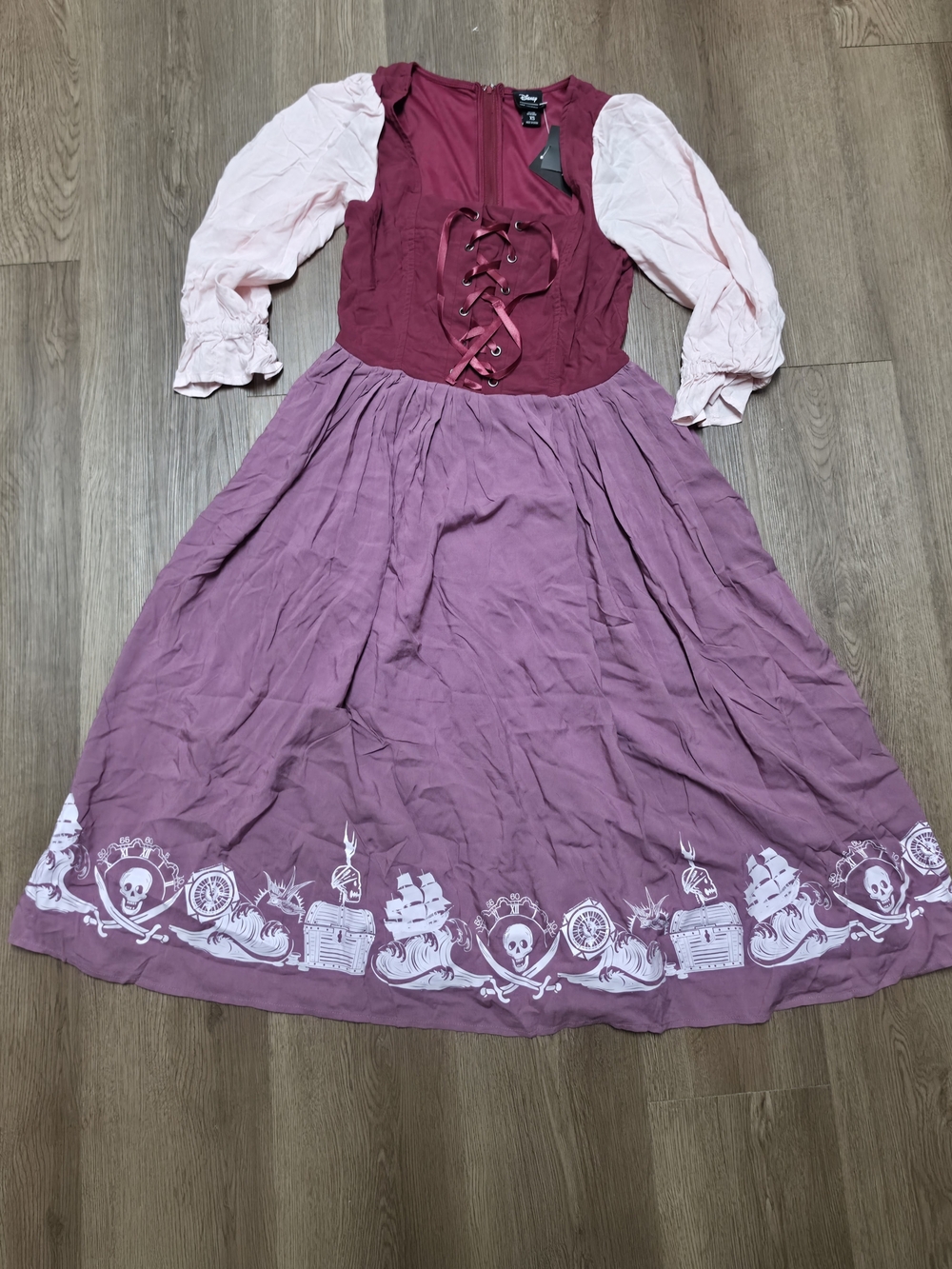 Her Universe Disney Pirates Of The Caribbean Lace-Up Dress